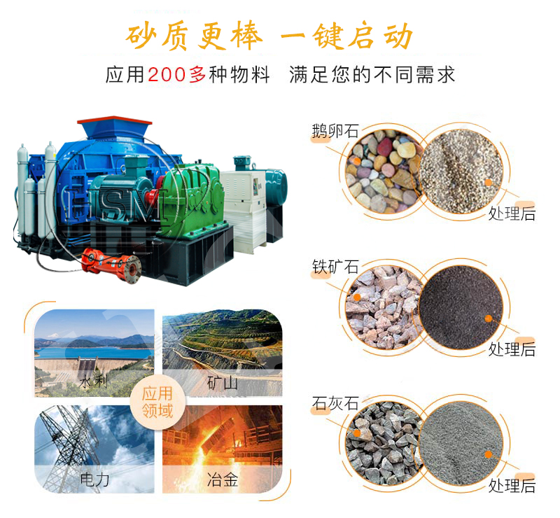 青石制沙機(jī)_青石打沙機(jī)_合成沙制砂機(jī)廠家